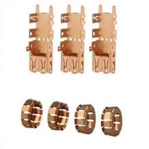 Sheet Metal Brass Copper CuBe Bracket for Electrical PCB Cover 